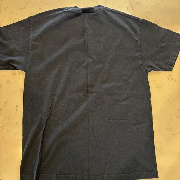 VTG Jimmy Buffet Margaritaville Tshirt Paradise‎ 1985 Key West Navy Blue SZ LG - Picture 7 of 8